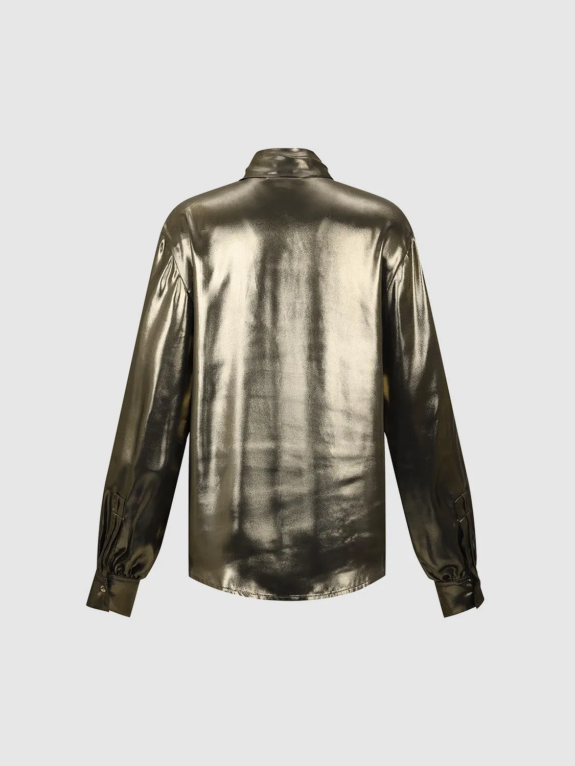 Tie Neck Blouse Shirts sold by Urban Revivo product image thumbnail 2