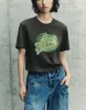 Printed Crew Neck Straight T-Shirt sold by Urban Revivo