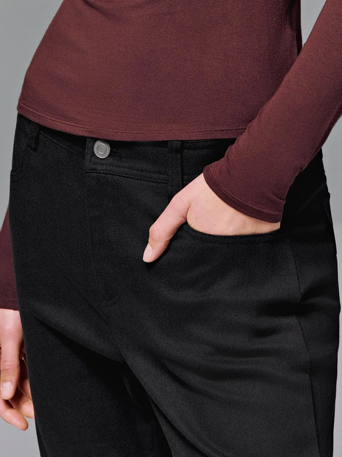 Flare Leg Pants sold by Urban Revivo product image thumbnail 4