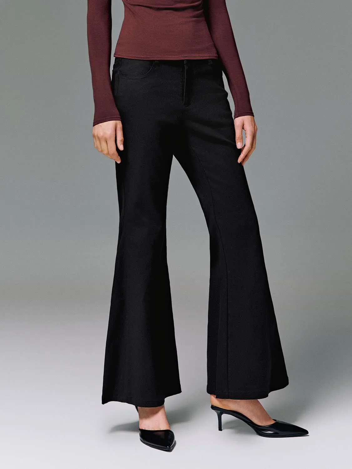 Flare Leg Pants sold by Urban Revivo product image thumbnail 3