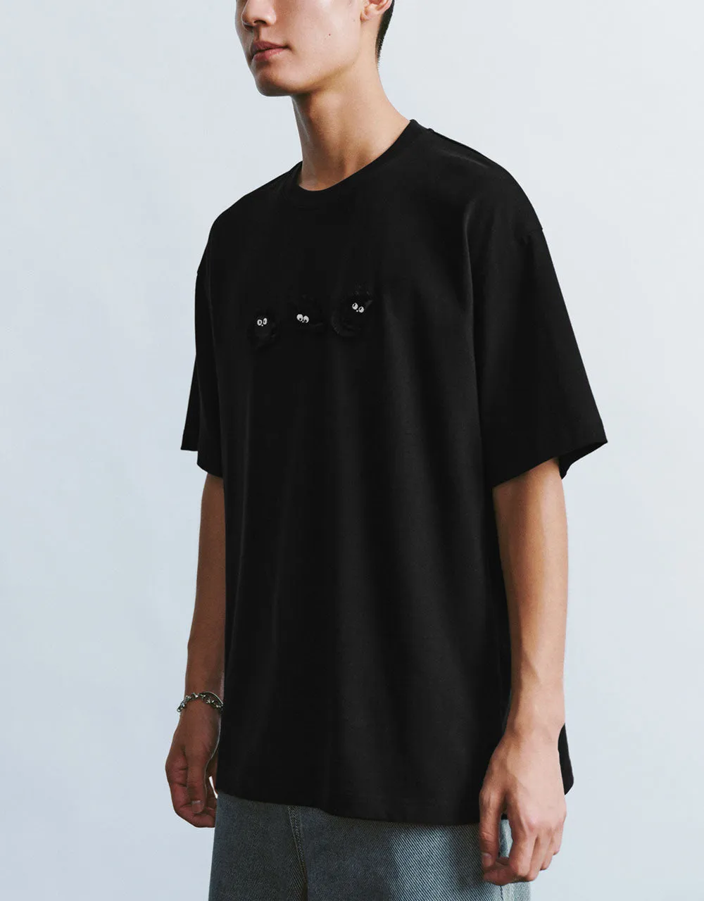 Printed Crew Neck T-Shirt sold by Urban Revivo product image thumbnail 3