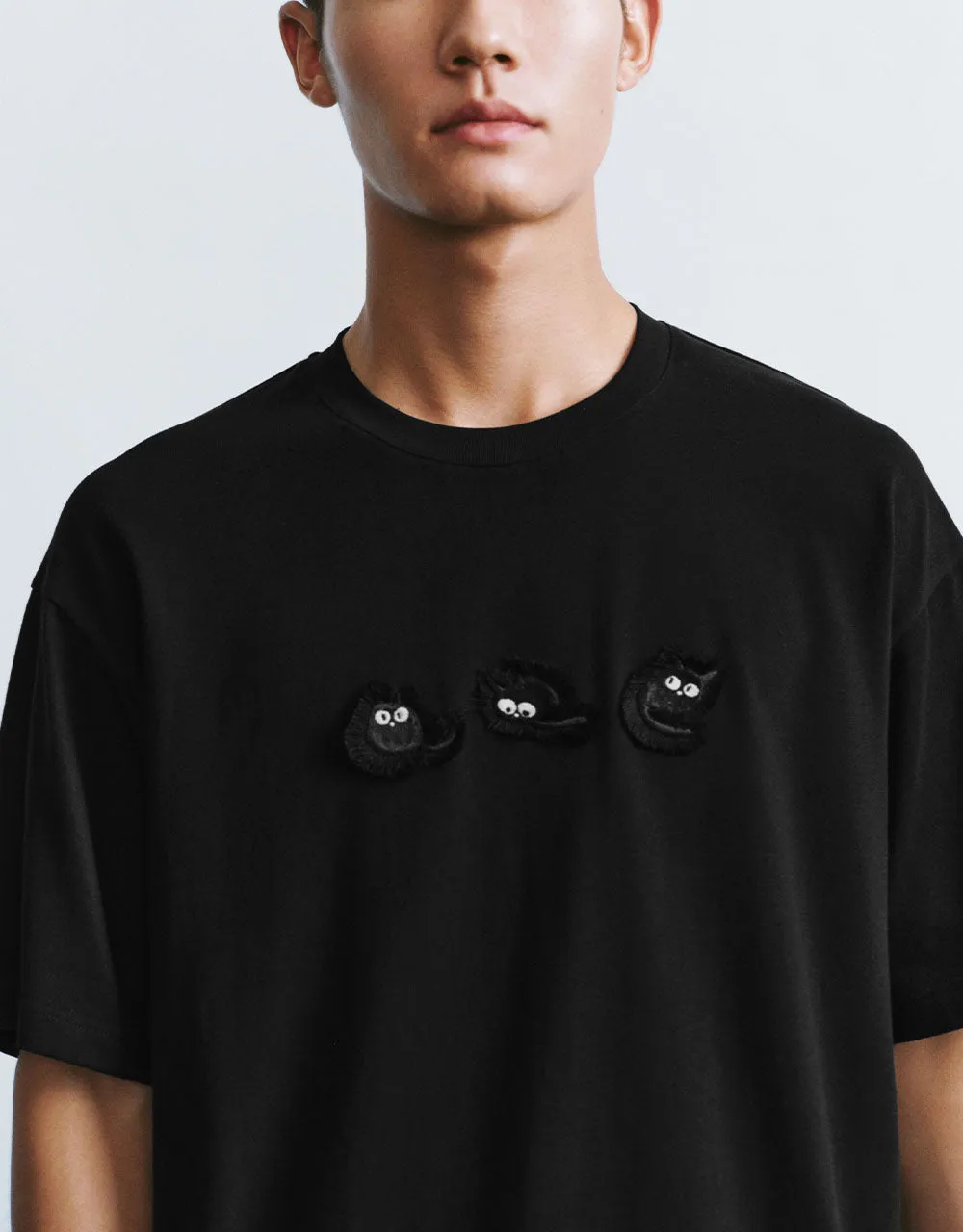 Printed Crew Neck T-Shirt sold by Urban Revivo product image thumbnail 4