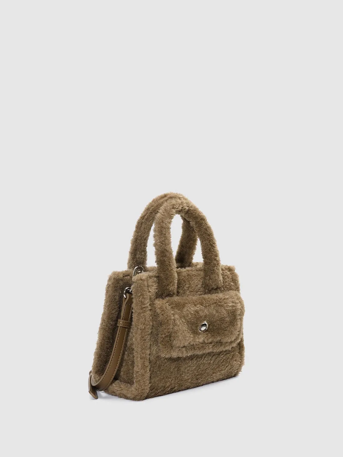 Faux Fur Handle Shoulder Bags sold by Urban Revivo product image thumbnail 3