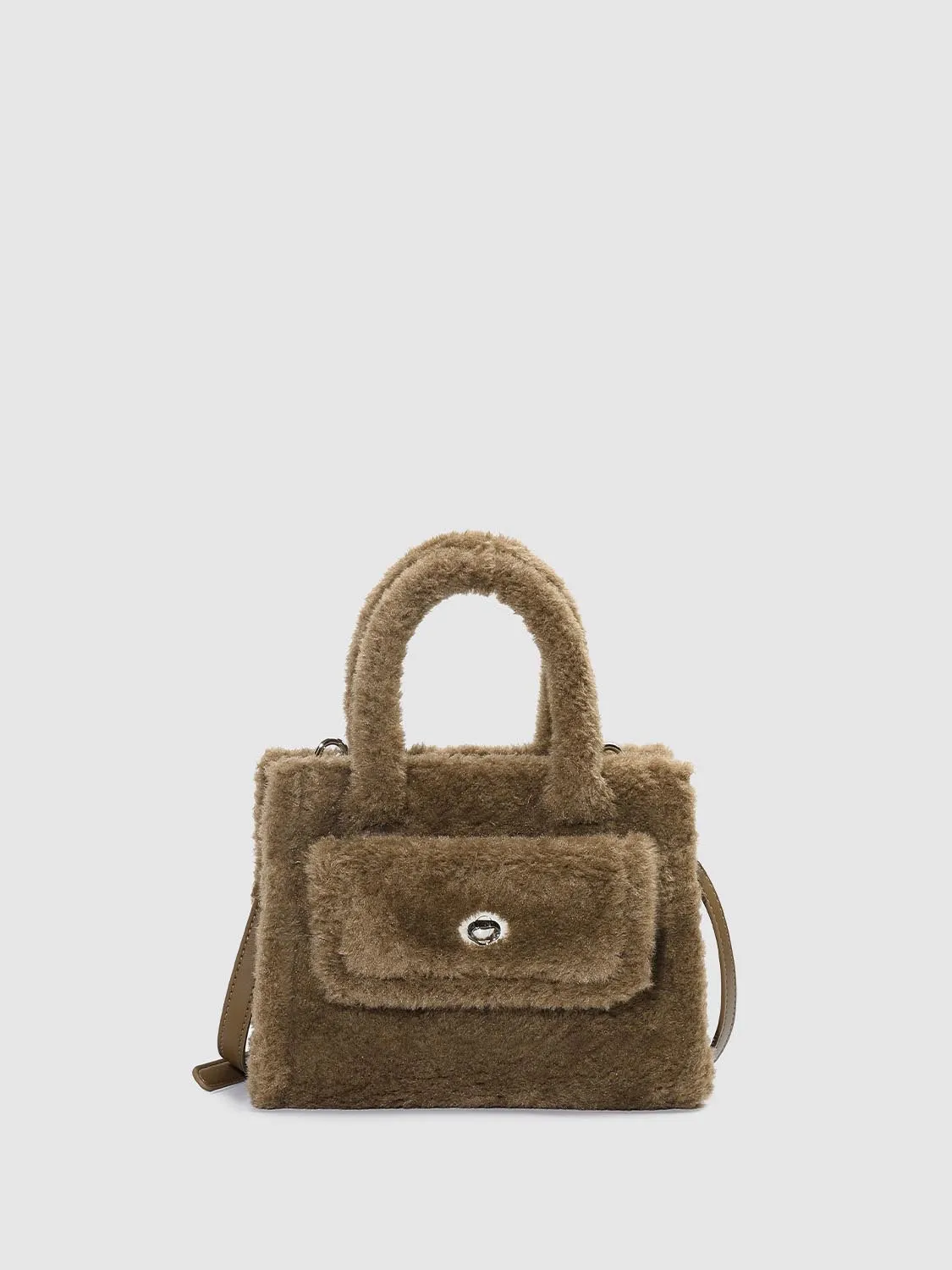 Faux Fur Handle Shoulder Bags sold by Urban Revivo