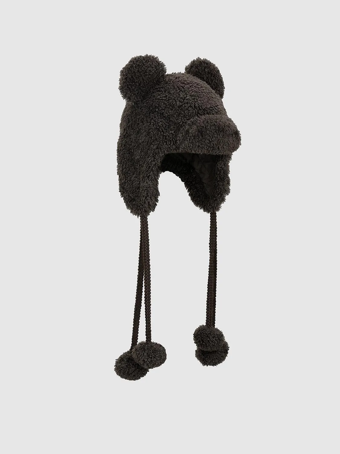Ear Detail Fluffy Earflap Hats sold by Urban Revivo product image thumbnail 2