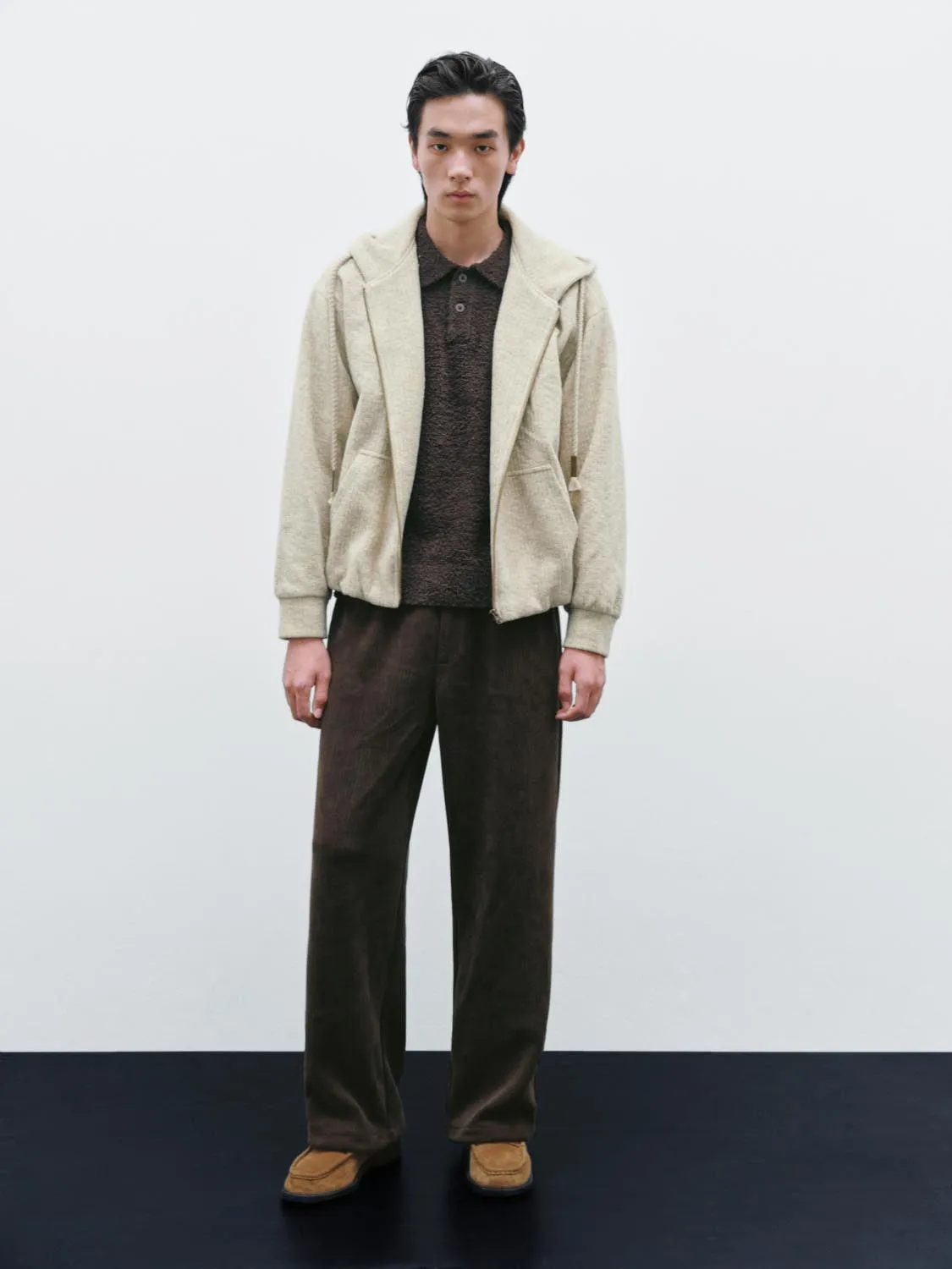 Drawstring Hooded Jackets sold by Urban Revivo product image thumbnail 4