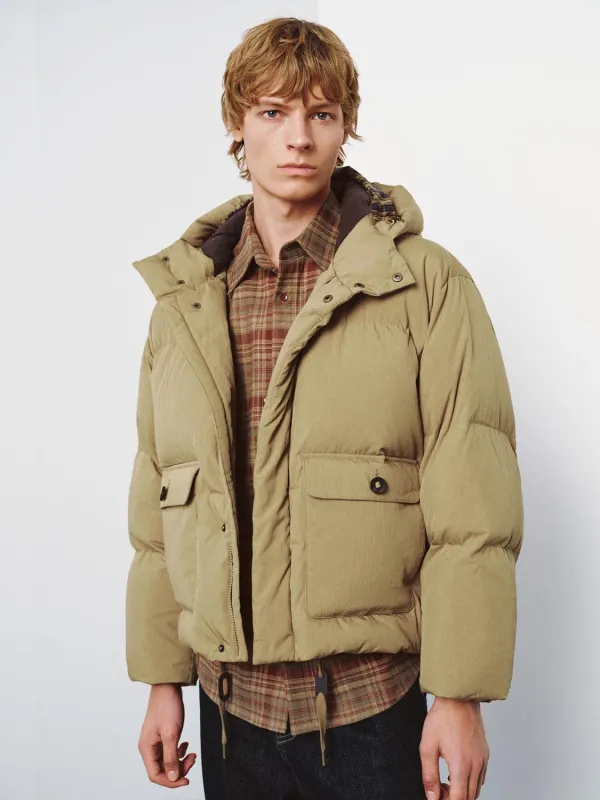 Flap Pockets Hooded Down Jackets sold by Urban Revivo