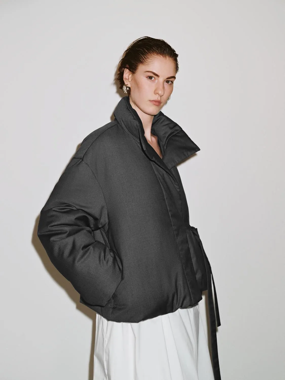 High Neck Down Jackets sold by Urban Revivo product image thumbnail 2