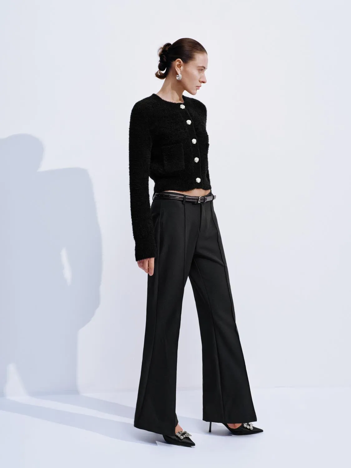 Fluffy Patch Pockets Knitted Cardigans sold by Urban Revivo product image thumbnail 5