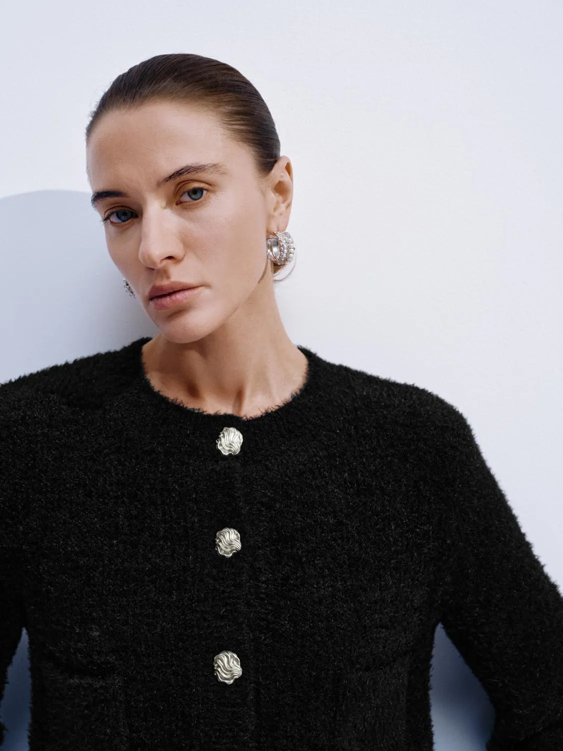 Fluffy Patch Pockets Knitted Cardigans sold by Urban Revivo product image thumbnail 3