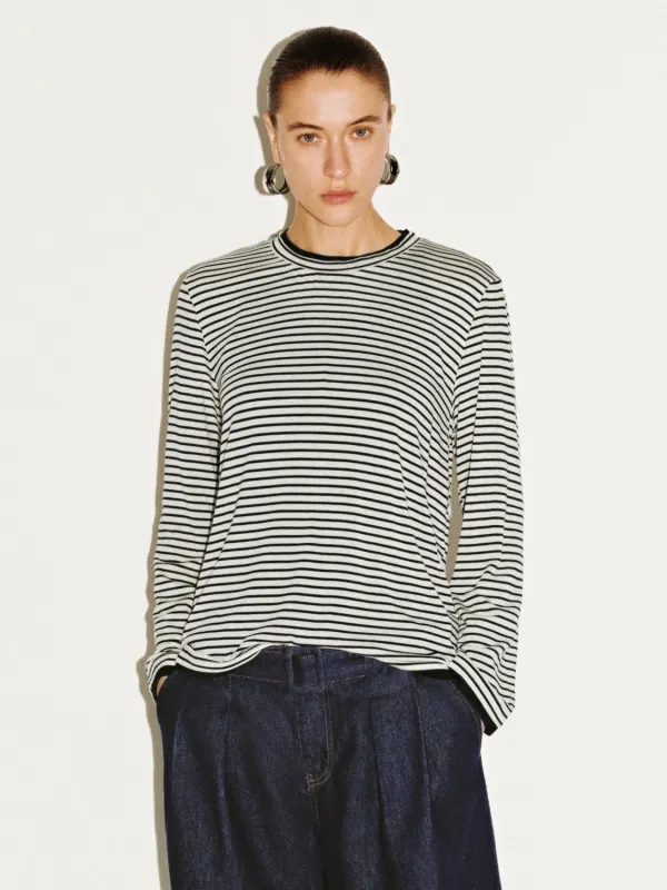 Striped Long Sleeve T-Shirts sold by Urban Revivo