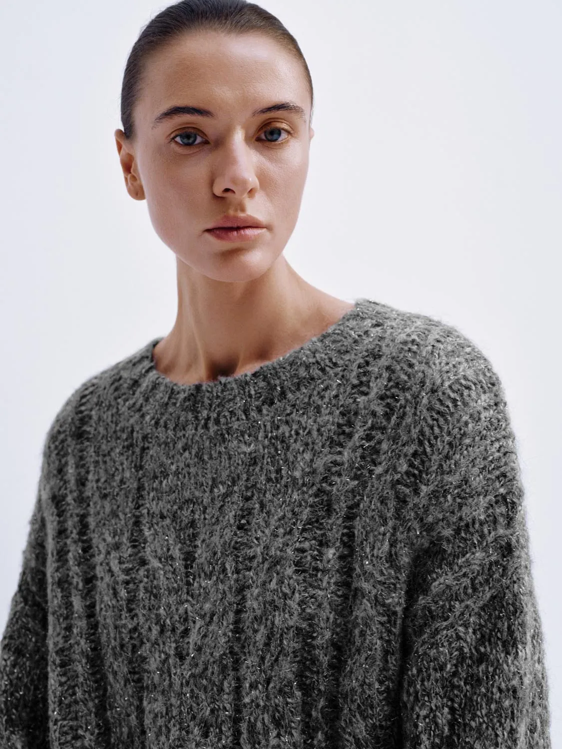 Long Sleeve Knitted T-Shirts sold by Urban Revivo product image thumbnail 3