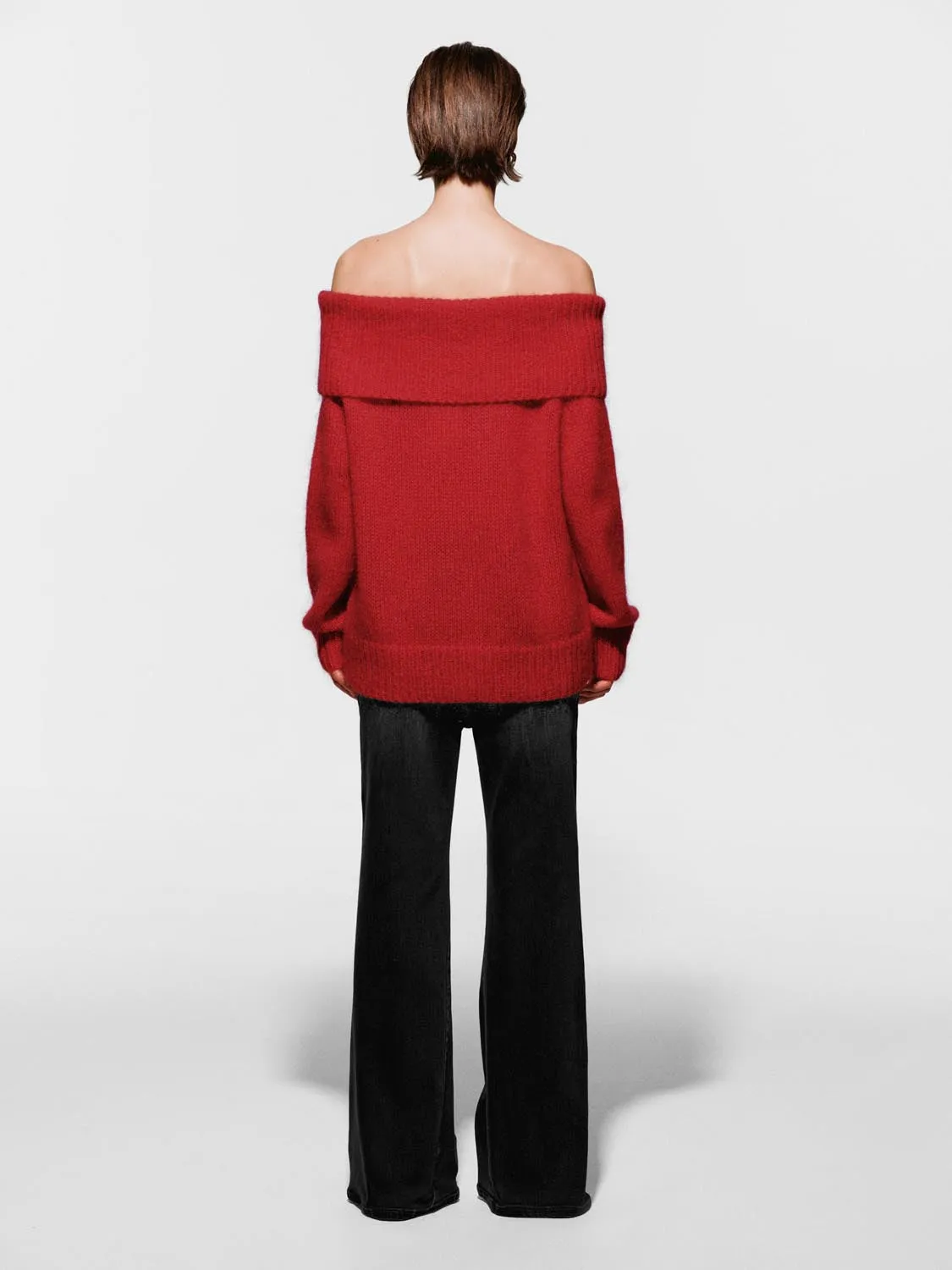 Belted Washed Flare Leg Jeans sold by Urban Revivo product image thumbnail 4