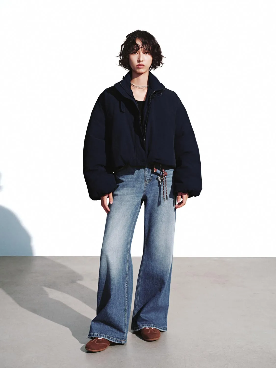 High Neck Down Bomber Jackets sold by Urban Revivo product image thumbnail 4