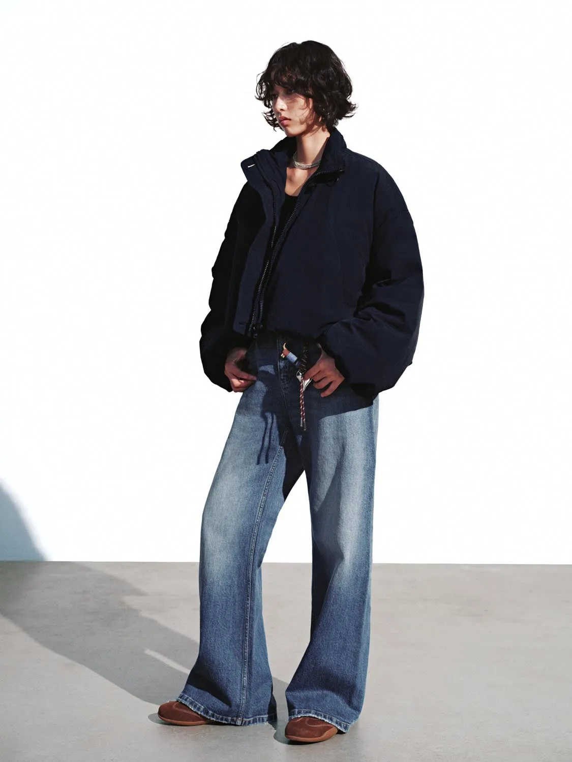 High Neck Down Bomber Jackets sold by Urban Revivo product image thumbnail 5