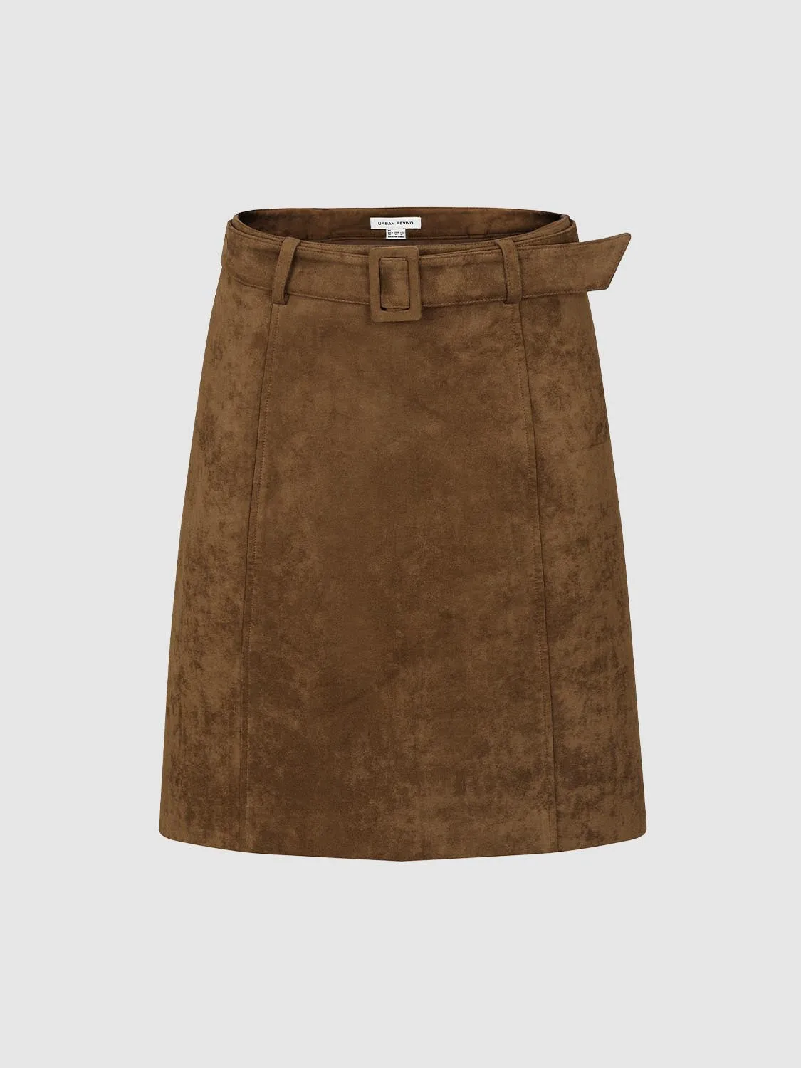 Belted Straight Midi Skirts sold by Urban Revivo product image thumbnail 2