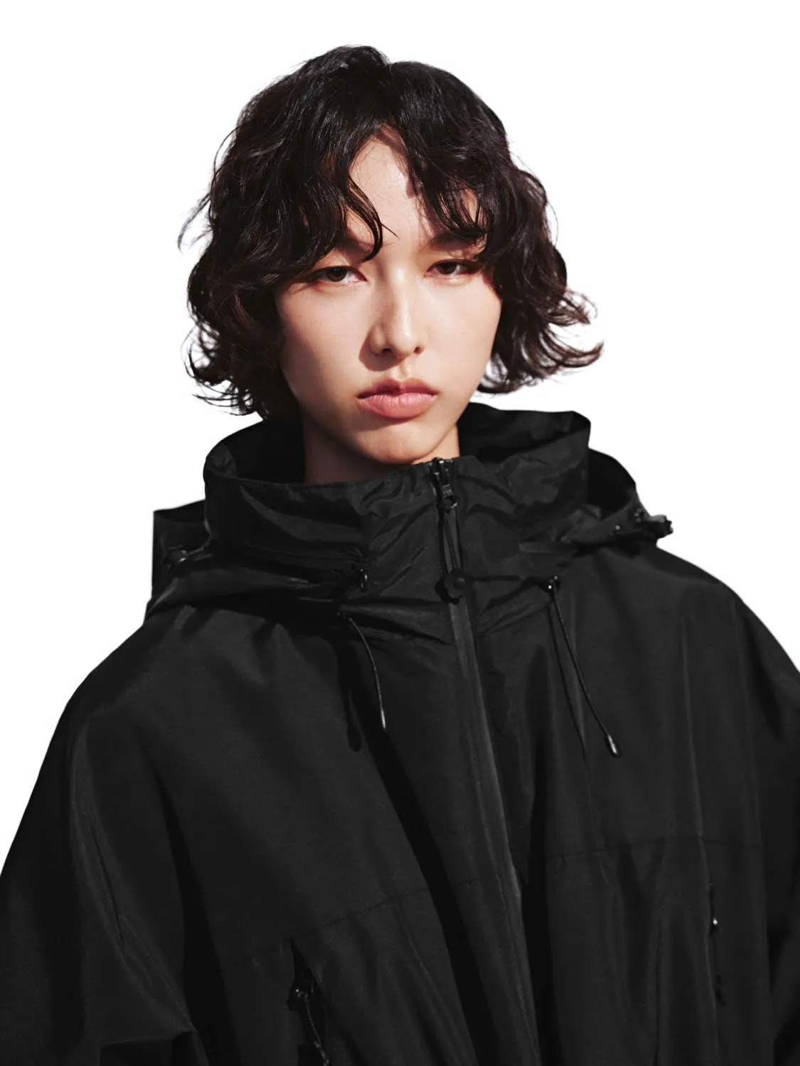 Drawstring High Neck Jackets sold by Urban Revivo product image thumbnail 3