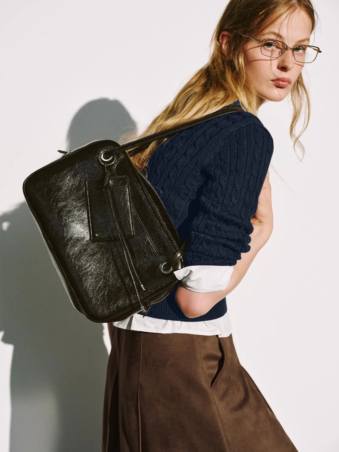 2 In 1 Long Sleeve Braid Knitted T-Shirts sold by Urban Revivo product image thumbnail 2