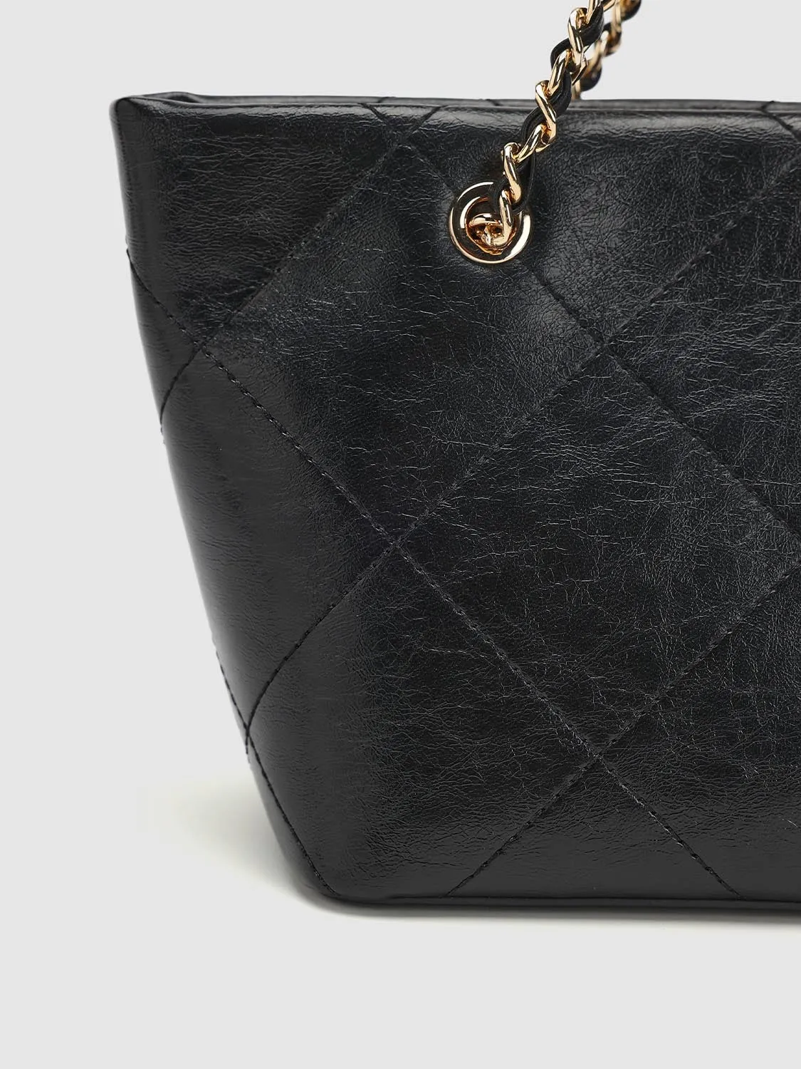 Faux Leather Handle Shoulder Bags sold by Urban Revivo product image thumbnail 4