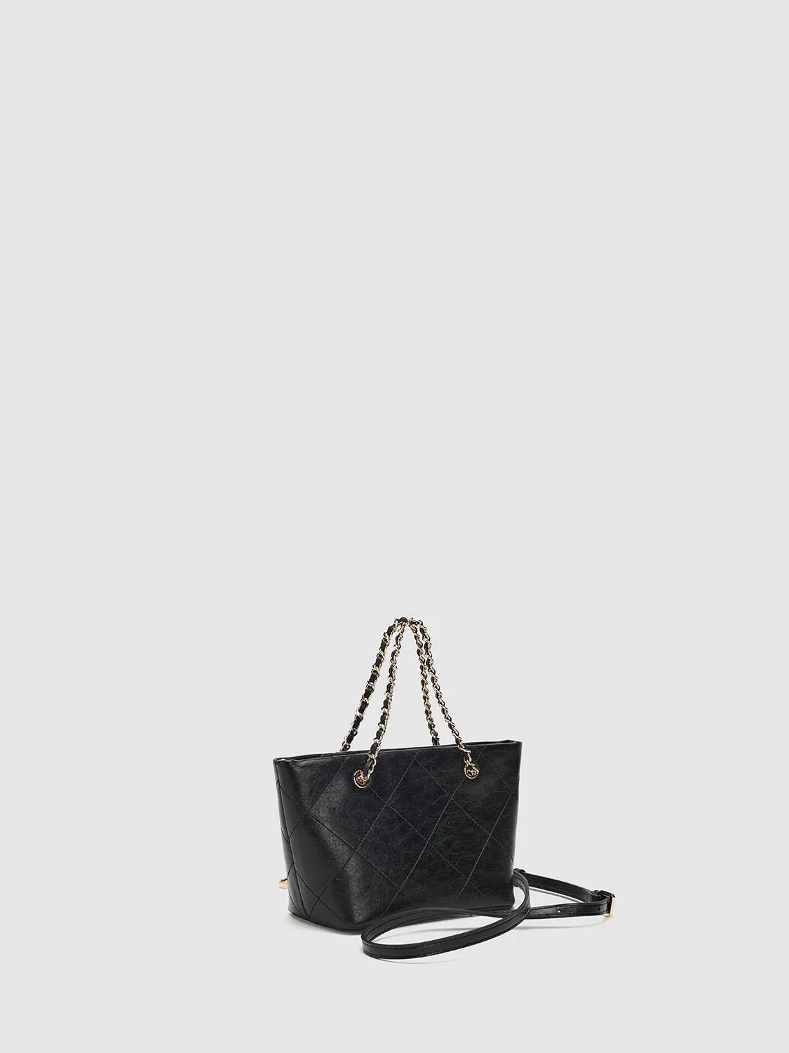 Faux Leather Handle Shoulder Bags sold by Urban Revivo product image thumbnail 3