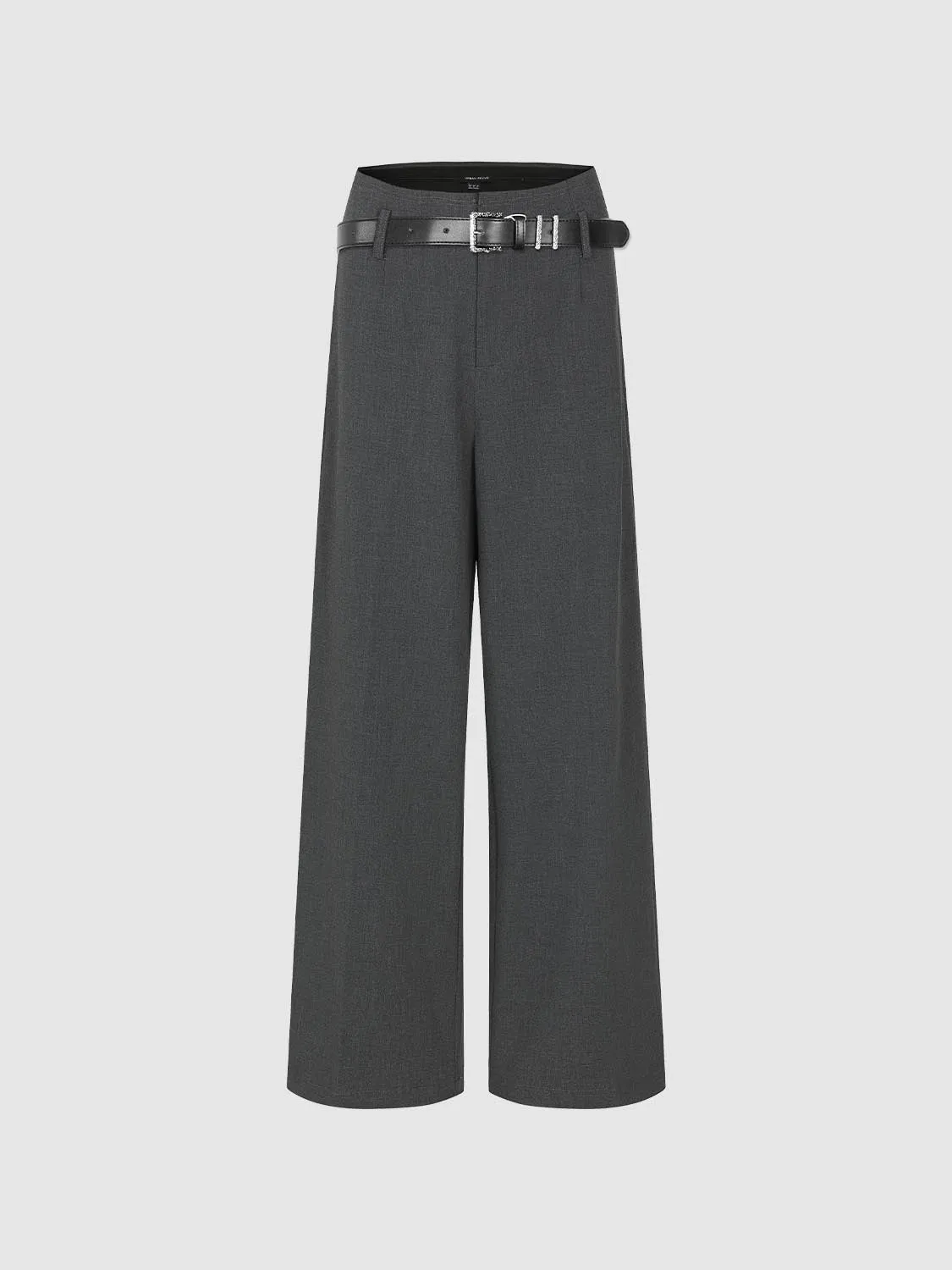 Belted Tailored Wide Leg Pants sold by Urban Revivo product image thumbnail 2