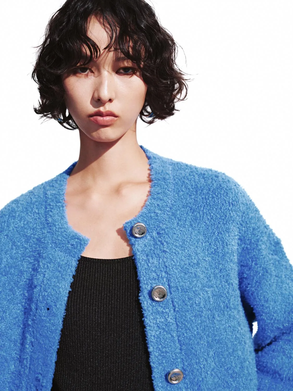 Crew Neck Knitted Cardigans sold by Urban Revivo product image thumbnail 3