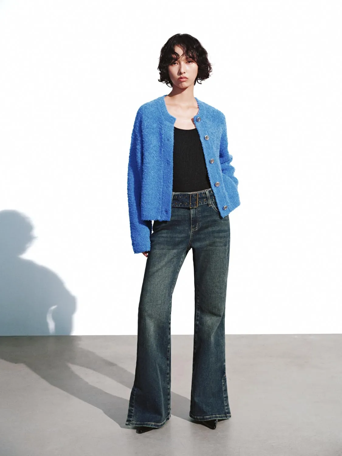 Crew Neck Knitted Cardigans sold by Urban Revivo product image thumbnail 4