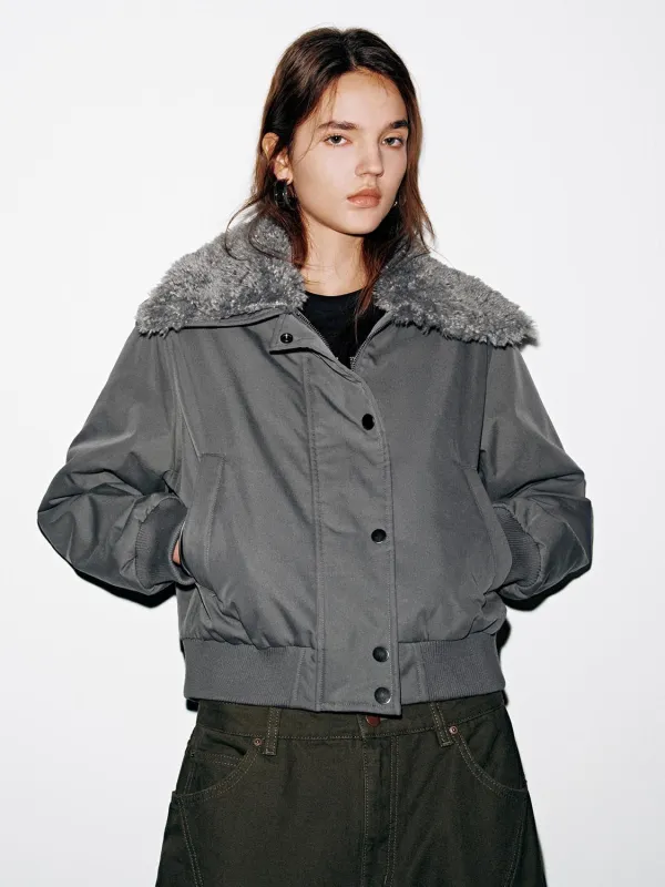 Large Collar Padded Jackets sold by Urban Revivo