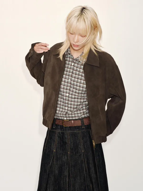 Collared Zip Up Bomber Jackets sold by Urban Revivo