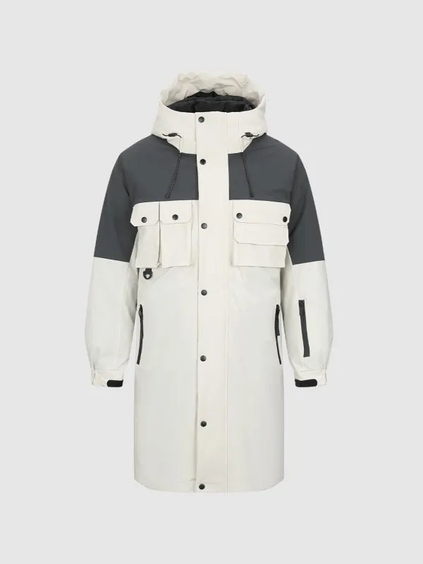 Contrast Hooded Down Jackets sold by Urban Revivo