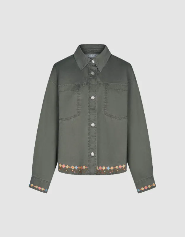 Button Up Loose Jacket made by Urban Revivo