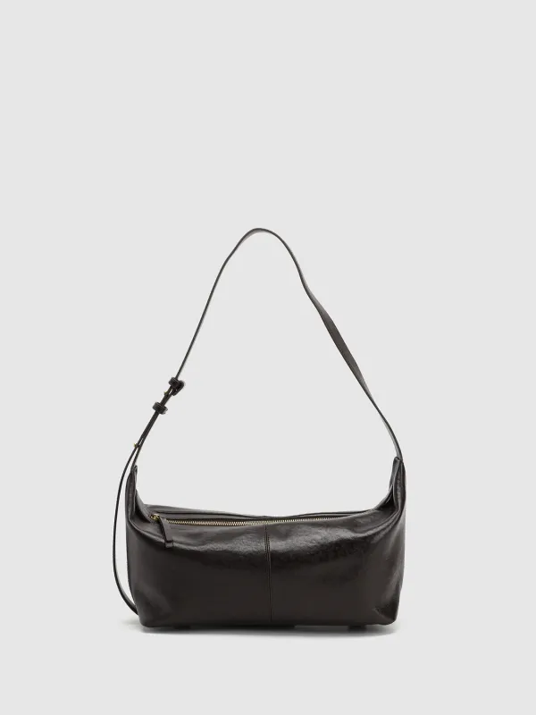 Faux Leather Crescent Shoulder Crossbody Bags sold by Urban Revivo