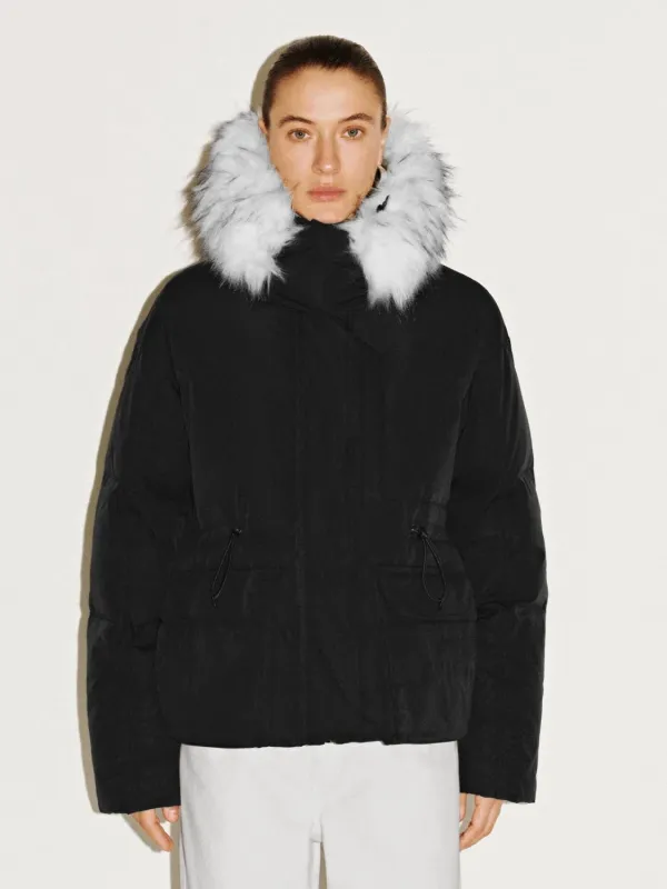 Hooded Funnel Neck Down Jackets sold by Urban Revivo