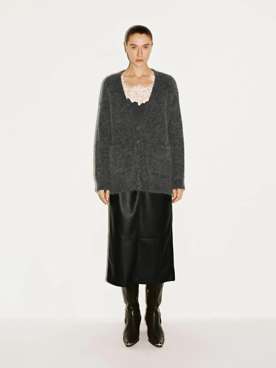 2 In 1 Laced Knitted Cardigans sold by Urban Revivo product image thumbnail 4