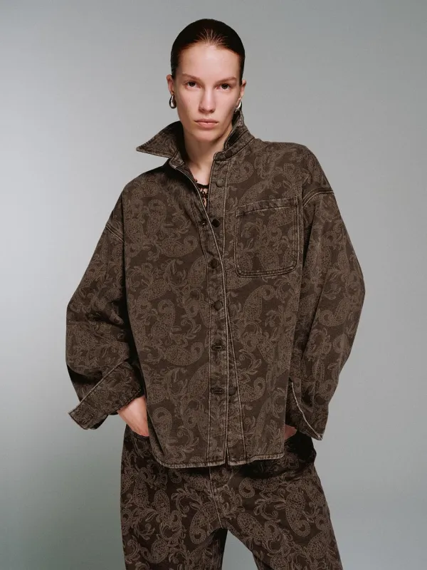 Printed Loose Fit Shirts sold by Urban Revivo