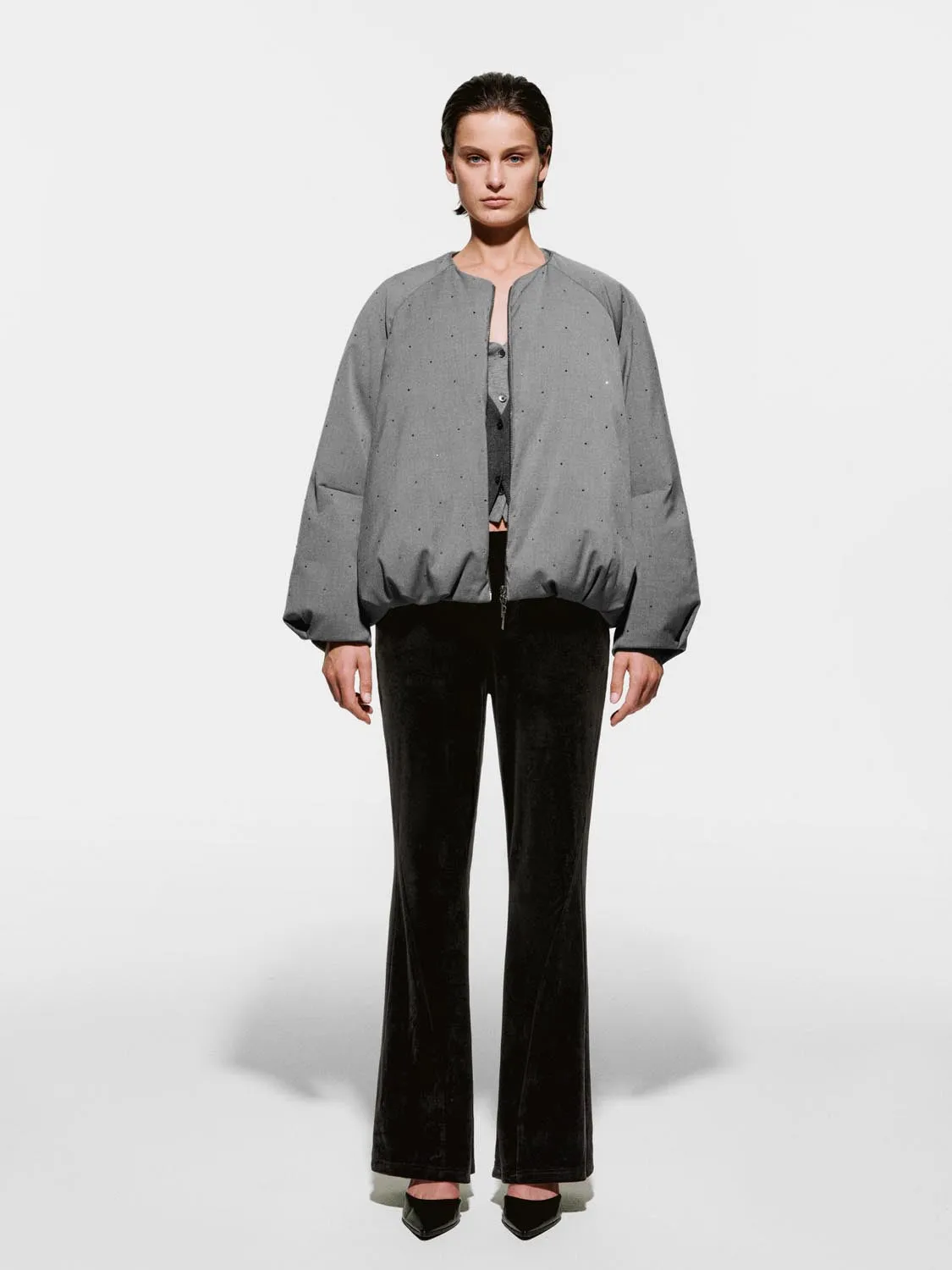 Crew Neck Down Jackets sold by Urban Revivo product image thumbnail 4