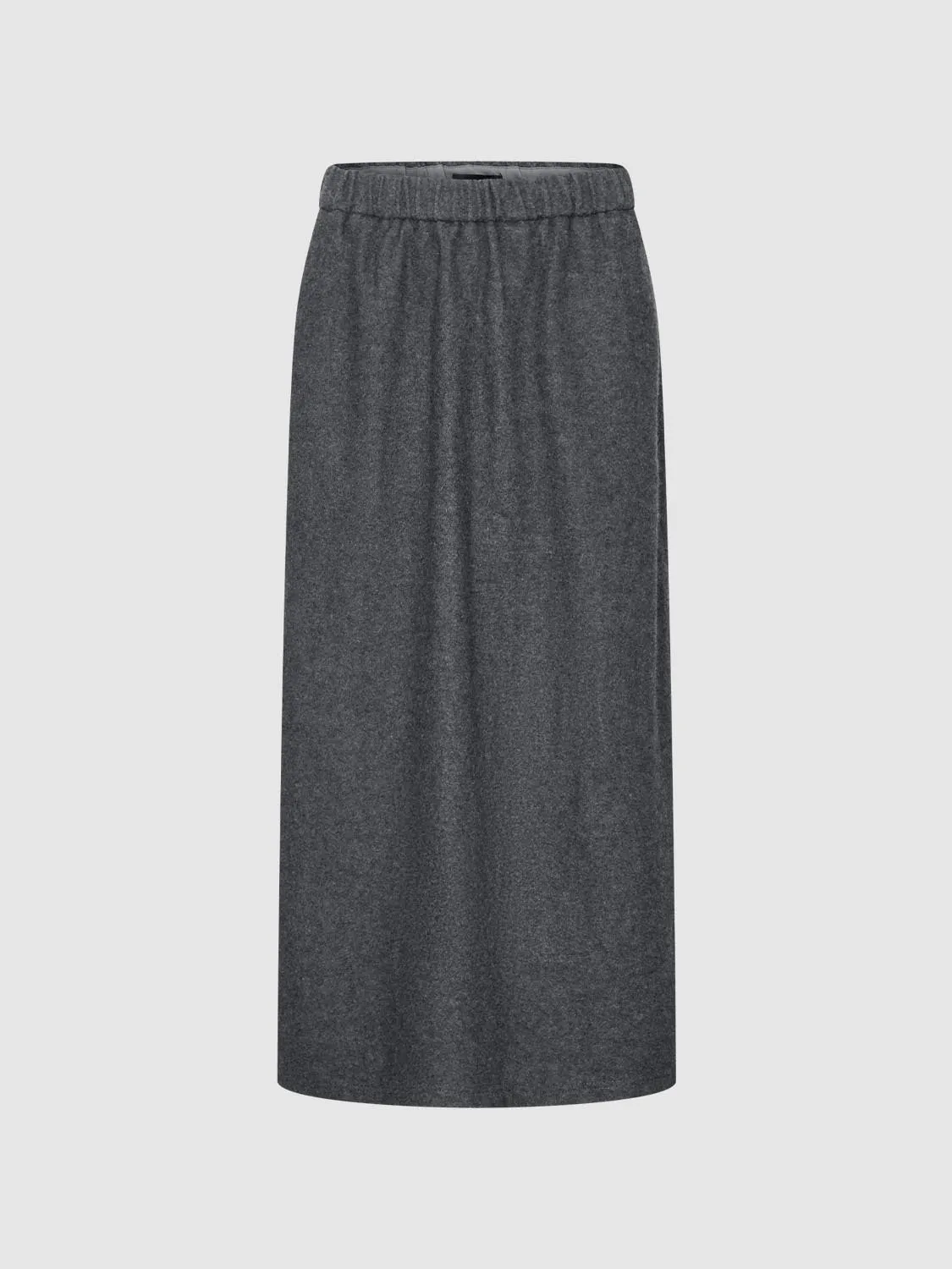 Wool Blend Pull On Straight Midi Skirts sold by Urban Revivo product image thumbnail 2