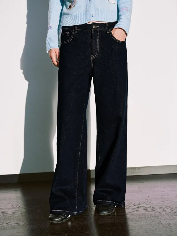 Wide Leg Jeans sold by Urban Revivo
