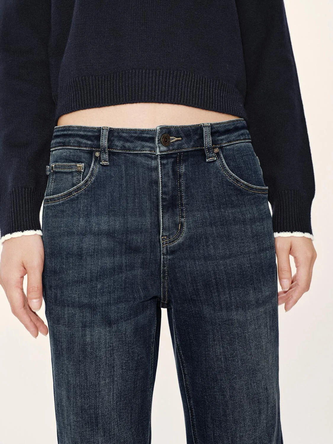 Flare Leg Jeans sold by Urban Revivo product image thumbnail 5