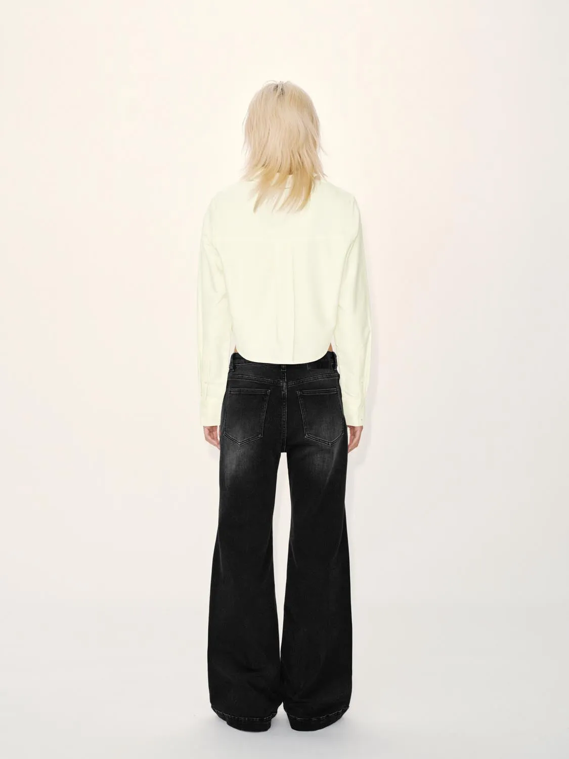 Flare Leg Jeans sold by Urban Revivo product image thumbnail 4