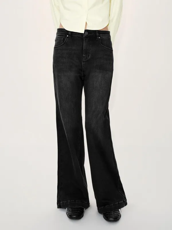 Flare Leg Jeans sold by Urban Revivo