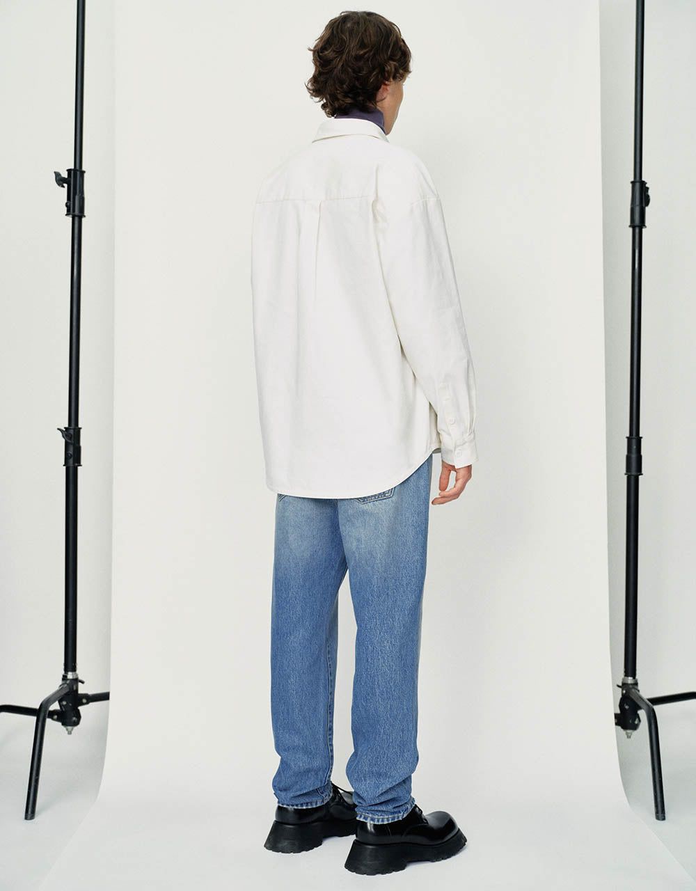 Printed Button Up Loose Shirt sold by Urban Revivo product image thumbnail 4