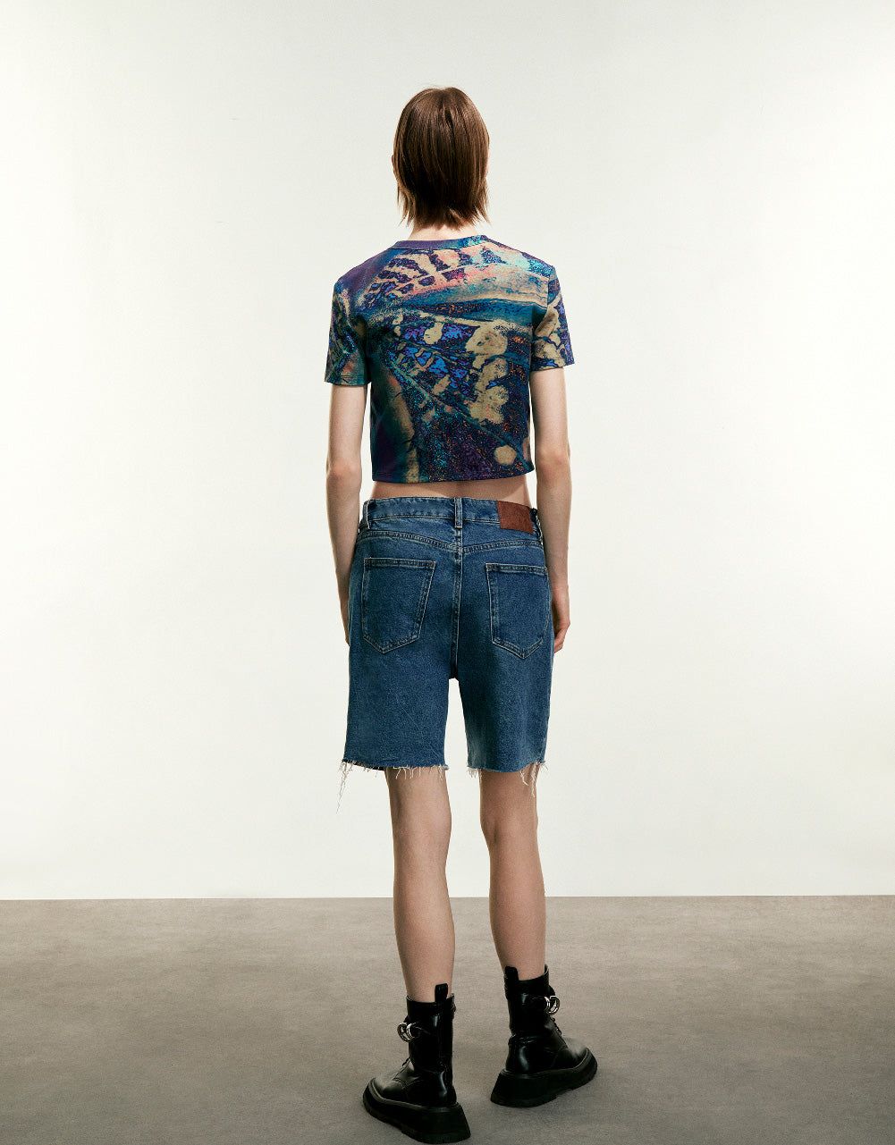 Printed Crew Neck T-Shirt sold by Urban Revivo product image thumbnail 4