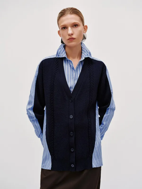 2 In 1 Knitted Cardigans sold by Urban Revivo