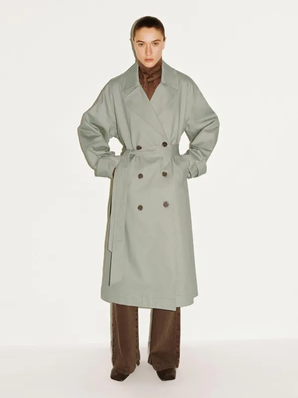 Lapeled Double Breasted Trench Coats sold by Urban Revivo