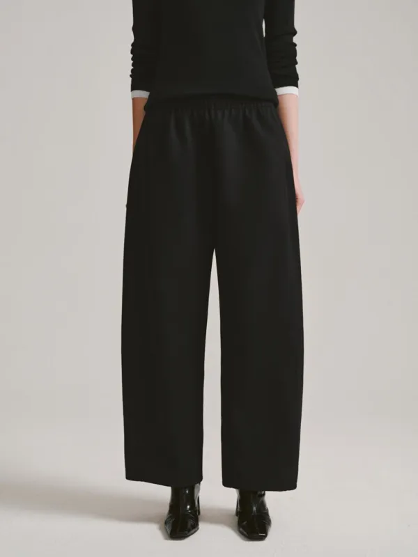 Pull On Barrel Leg Pants sold by Urban Revivo