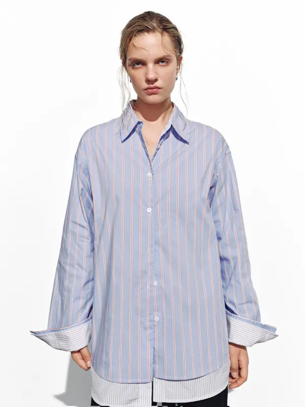2 In 1 Striped Shirts sold by Urban Revivo