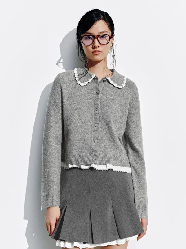 Crochet Hem Knitted Cardigans sold by Urban Revivo