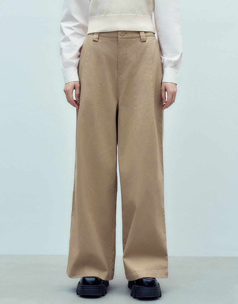 Wide-Leg Pants sold by Urban Revivo product image thumbnail 2