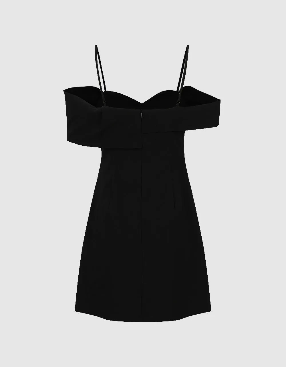 Off-Shoulder Mini Skater Dress sold by Urban Revivo product image thumbnail 5